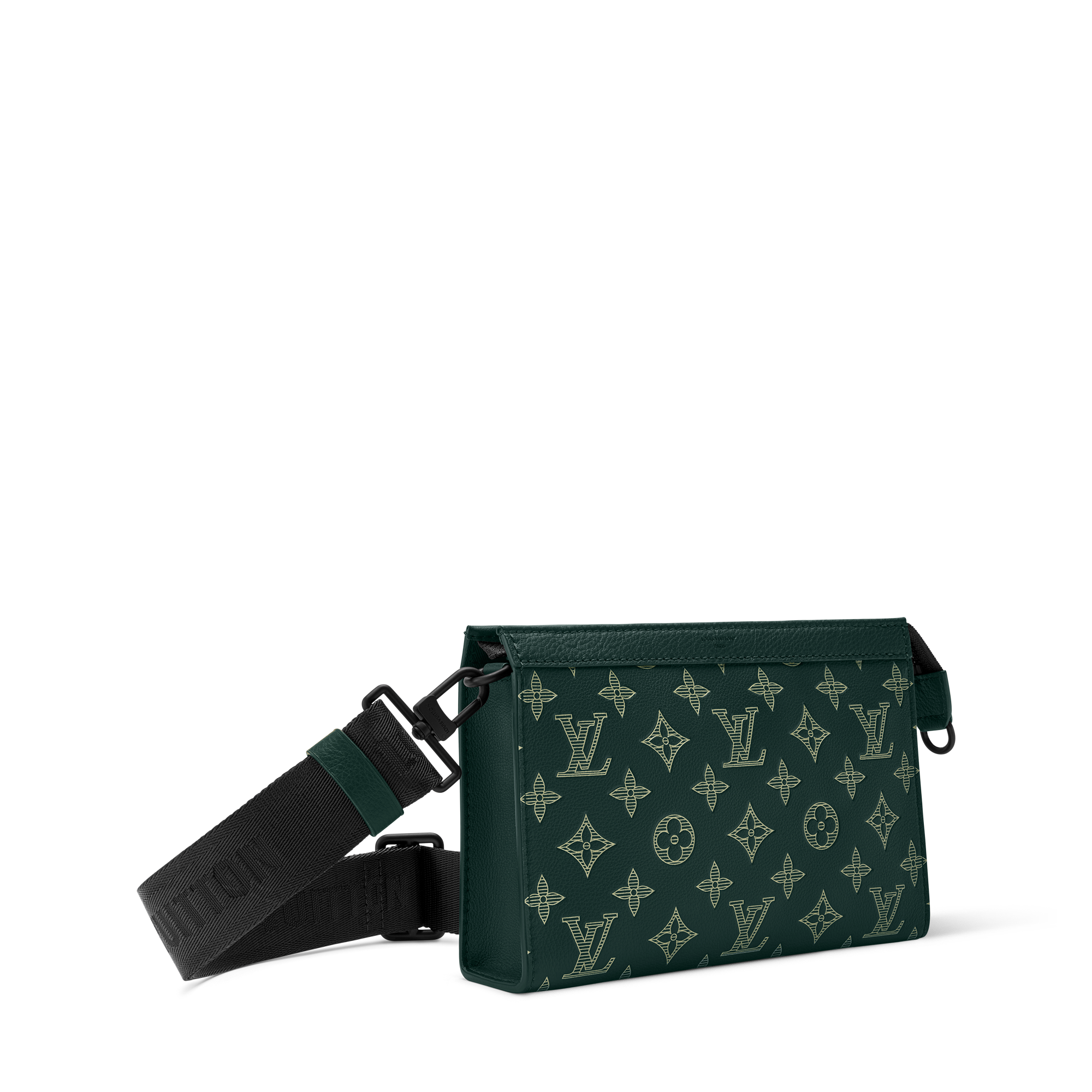 Gaston Wearable Wallet Monogram Shadow Leather - Men Small Leather
